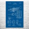 Trumpet Poster Print, Trumpet Design, Jazz Art, Music Class Decor, Music Teacher Gift, Trumpet Decor, Marching Band Gift Blueprint (20 inch x 30 inch) view 1