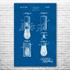 Shaving Brush Poster Print, Barber Shop Art, Barber Gift, Bathroom Decor, Stylist Gift, Salon Wall Art, Shaving Gift Blueprint (20 inch x 30 inch) view 1