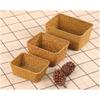 DOITOOL Rattan Baskets for Storage Small Wicker Basket Tea Cake Rattan Box Natural Plate view 4