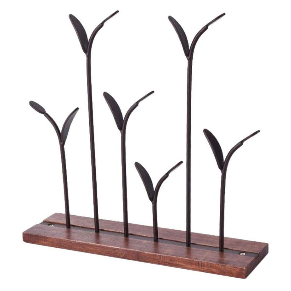 Cabilock 1pc Creative Key Holder Rack Stylish Desktop Jewelry Storage Organizer for Home Decor for Accessories and Crafts Unique Shaped Design Antique Finish