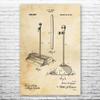 Dustpan & Handle Poster Print, Housekeeper Gift, Dustpan Blueprint, Broom Closet Art, School Janitor, Custodian Gifts Vintage Paper (20 inch x 24 inch) view 1