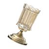 1pc European Style Crystal Glass Flower Vase for Home Decor Delicate Small Desktop Arrangement Container for Living Room Office and Restaurant Centerpieces view 1