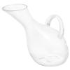 1pc Creative Transparent Glass Decanter Sturdy Wine Container with Handle Elegant Design for Home Bar Restaurant Wine Flavor Easy to Clean view 1