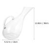 1pc Creative Transparent Glass Decanter Sturdy Wine Container with Handle Elegant Design for Home Bar Restaurant Wine Flavor Easy to Clean view 3
