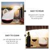 1pc Creative Transparent Glass Decanter Sturdy Wine Container with Handle Elegant Design for Home Bar Restaurant Wine Flavor Easy to Clean view 4