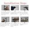 Floating Shelves Wood Wall Mounted Shelf, Rustic Shelves with Large Storage L40 X W20 cm, Home Decor Wall Shelf,Load Capacity 15kg,for Bathroom, Bedroom, Living Room view 4