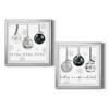 Renditions Gallery Christmas, Canvas Wall Art, Holiday Dcor, Christmas Carol, White Christmas, Chestnuts, Nutcracker, Rudolph, Nativity Let it Snow Ornaments - Silver Framed 34X34 view 1