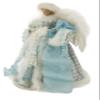 Windy Hill Collection 14" Inch Standing Blue Ocean Angel Christmas Tree Topper or Table Top 514101 view 2