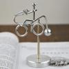 Small Iron Spinning Cyclists Newton s Cradle 2021 The Latest Newton Pendulum Decompression Desk Decoration Creative Gifts Toys-Spinning Bicycle view 4