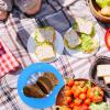 DOITOOL 10pcs Reusable Bbq Plate Holder Trays Plastic Dinnerware for Outdoor Picnics Parties and Barbecues Deep Grooves Prevent Slippage for Family Gatherings and Camping view 3