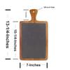 It Takes Someone Special to be a MawMaw 13 1/4-inch x 7-inch Acacia Wood Slate Slab Cutting Board with 3-inch Wooden Handle view 3