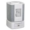 Lasko SlumberBreeze 2-in-1 Small Table Fan and White Noise Machine for Better Sleep in the Bedroom and Focus in the Home Office, SB101, White view 1