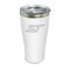 iPick Image Made for Ford Focus ST Laser Etched Logo White Stainless Steel Travel Tumbler Mug view 1
