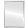 OVALCREST - Rectangle Wooden Beveled Wall Mirror for Home Decor, Bathroom, Vanity, Bedroom, Living Room, Hallway - Silver Spray - 23.1x29.1 Outside Dimensions - London Style view 1