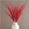 10 Pcs 29.5'' Long Stem Artificial Jasmine Flowers Tall Fake Flower Bouquet Faux Jasmine Plants for Hotel Home Office Kitchen Bedroom Wedding Party DIY Decor (red) view 3
