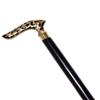 Vimal Nautical Victorian Brass Walking Stick Cane Brass Handle with Black Wooden Cane (3 Fold Wooden Walking Cane) view 4