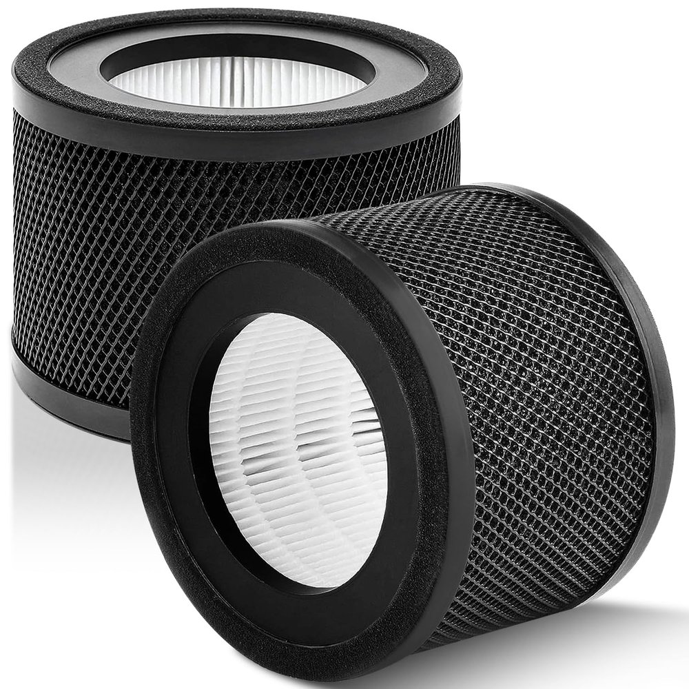 AP001 EE014 Filter, Lichelete 2 Pack True Replacement Filter Compatible with TaoTronics TT-AP001 and VAVA VA-EE014