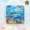 3D LiveLife Cork Coaster - Dolphin Family from Deluxebase. Drinks Coaster with Lenticular 3D Animal Image. Non-Slip Protective Table Drink Mat for Home Decor and Decorative Accessories. view 2