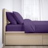 1000-Thread Count 100% Egyptian Cotton King Sheet Set, Soft Breathable Sateen Weave Long Staple Cotton, 1000-TC Pure Cotton, Fits Mattress 25" Deep Pockets - King, Plum view 2