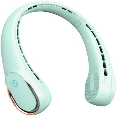 FrSara Neck Fan,Personal Fans for Your Neck, Adjustable, 360 Cooling, Super Quiet, No Blade Fan Design, No Hair Twisting, Even Air Volume On Both Sides, Non-Slip, Short Charging, Long Use Time