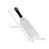SOLUSTRE 6pcs Stainless Steel Pancake Shovels with Plastic Handle High-temperature Resistant Bbq Baking Tool for Flipping Eggs Burgers Pizza and More view 2