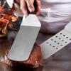 SOLUSTRE 6pcs Stainless Steel Pancake Shovels with Plastic Handle High-temperature Resistant Bbq Baking Tool for Flipping Eggs Burgers Pizza and More view 3