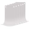 6PCS Drip Tray for Wall-Mounted Soap Dispensers, Prevent Dripping and Spraying, Dispenser Stand, Bracket, Water Tray, Detergent Cup Holder (White) view 1