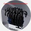 Umbrella Rack Modern Metal Umbrella Stand, Commercial Umbrella Bucket in Hotel Lobby, Lightweight and Portable with Drip Tray, Store 20 Umbrellas, Black, White (Color : Black) view 3