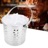 1L Stainess Steel Ice Bucket with Lid Ice Container with Handle Ice for Outdoor Home Bar Party BBQ view 3