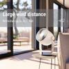 Stadler Form 3D air circulator Leo, fan with horizontal and vertical swing mode, wide range of up to 26 feet, white with remote control view 3