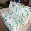 Xplorer Maps Rocky Mountain National Park Fleece Blanket | 58" x 50" Throw Blanket | Hand-Drawn Original Art | view 2