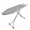 BKTD Ironing Board, Heat Resistant Cover Iron Board with Steam Rest, Non-Slip Foldable Ironing Stand. Heavy Sturdy Metal Frame Legs Iron Stand(13 * 34 * 53 Inches) (Silver Gray) view 1