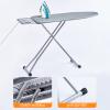 BKTD Ironing Board, Heat Resistant Cover Iron Board with Steam Rest, Non-Slip Foldable Ironing Stand. Heavy Sturdy Metal Frame Legs Iron Stand(13 * 34 * 53 Inches) (Silver Gray) view 3