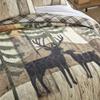Donna Sharp King Polyester Bedding Set - 3 Piece - Painted Deer Lodge Quilt Set with King Quilt and Two Standard Pillow Shams - Machine Washable view 4