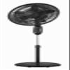 PELONIS PFS45A5BBB 18 inch 5-Blade Oscillating, Adjustable Standing Pedestal Remote, LED Display, 5 Speed Setting and 7-Hour Timer Fan, Black view 1