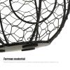 1pc Egg Basket Iron Snack Basket Iron Storage Basket Basket Home Desktop Adornment Home Decor Egg Holder view 2