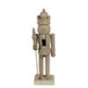 AREOhome Nutcracker, Small, Wood, Unfinished, Beige, Solid, Classic, Christmas, Decorative view 2