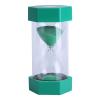 Colorful Sandglass Timer Hourglass Sand Timer 3 min/10 mins/20 mins/30 mins/60 mins Sand Clock Timer for Games Classroom Home Office(Green) view 1