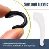 SMARTTOP 20 Pairs Anti-Slip Eyeglass Ear Grips Hook, Comfortable Silicone Elastic Eyeglasses Temple Tips Sleeve Retainer-For Eyeglasses Sunglasses Spectacles Glasses(Black+Clear+Brown) view 4