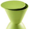Ergode Haste Stool | Versatile Side Table & Accent Piece | Durable Polypropylene | Indoor & Outdoor Use | Green view 3