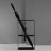 Umbrella Racks Black Metal Umbrella Stand Umbrella Holder, Modern and Simple Design Hollow Iron Umbrella Stand Umbrella Holder, Home Office Decoration Umbrella Drain Stand, 16X33X48cm view 3