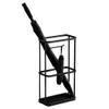 Umbrella Racks Black Metal Umbrella Stand Umbrella Holder, Modern and Simple Floor-Standing Iron Umbrella Stand Umbrella Holder, Home and Office Decoration Umbrella Drain Stand, 21X47cm view 1