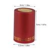 DOITOOL 200pcs Heat Shrink Wine Bottle Capsules Red Wine Sealed Cover for Freshness for Home Use Easy to Apply Heat Blower view 2
