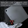 Baking Oven Pizza Steel 14 x 16, 3/8 Thick with Finger Holes Baking Pizza Steel | Pizza Steel | Bread Baking Oven Steel | Oven | Rounded Edge | Sandblasted | Made in Canada view 3