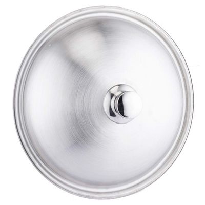 Cabilock Stainless Steel Pot Cover Lid Universal Pan Lid Stainless Steel Cooking Pot Cover Cookware Lid Replacement For Skillets Frying Pans 32CM