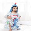 TONWHAR Kids Bath/Pool/Beach Hooded Poncho Towel-Cartoon Animal Pattern Cotton Beach Towel for Baby and Kids (Dinosaur, 5-9 Years/Height:43.3"-51.2") view 4