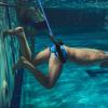 BESPORTBLE 1set Swim Training Resistance Band Belt for Pool Use for Beginners and Amateurs Easy Installation Suitable for Indoor and Outdoor Swimming view 2