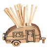 Basic Spirit Dcor Toothpick Holder - Camper - Toothpick Storage Gift, Unique Home Design Decoration For Home Kitchen Restourant view 1