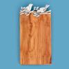 Basic Spirit Wood Mini Cutting Board - Birds - Kitchen Gift, Wooden Chopping Board for Meat and Vegetables view 2