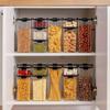 700/1300/1800ML Food Storage Container Plastic Kitchen Refrigerator Noodle Box Multigrain Storage Tank Transparent Sealed Cans (700ml) view 2